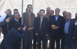 گزارش تصویری(۲) / بهره‌برداری از معدن آنومالی ۱۰ با حضور مدیران ارشد و مسئولان استان
