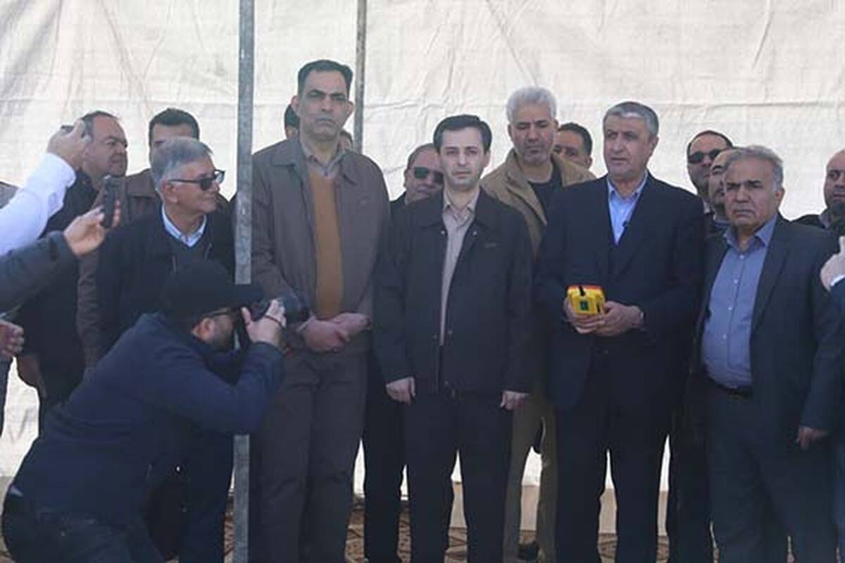 گزارش تصویری(۲) / بهره‌برداری از معدن آنومالی ۱۰ با حضور مدیران ارشد و مسئولان استان