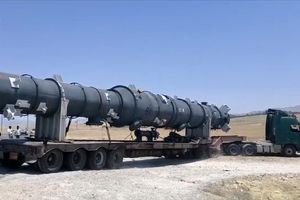 ورود بلندترین تاور پروژه پتروشیمی دهدشت به سایت این شرکت