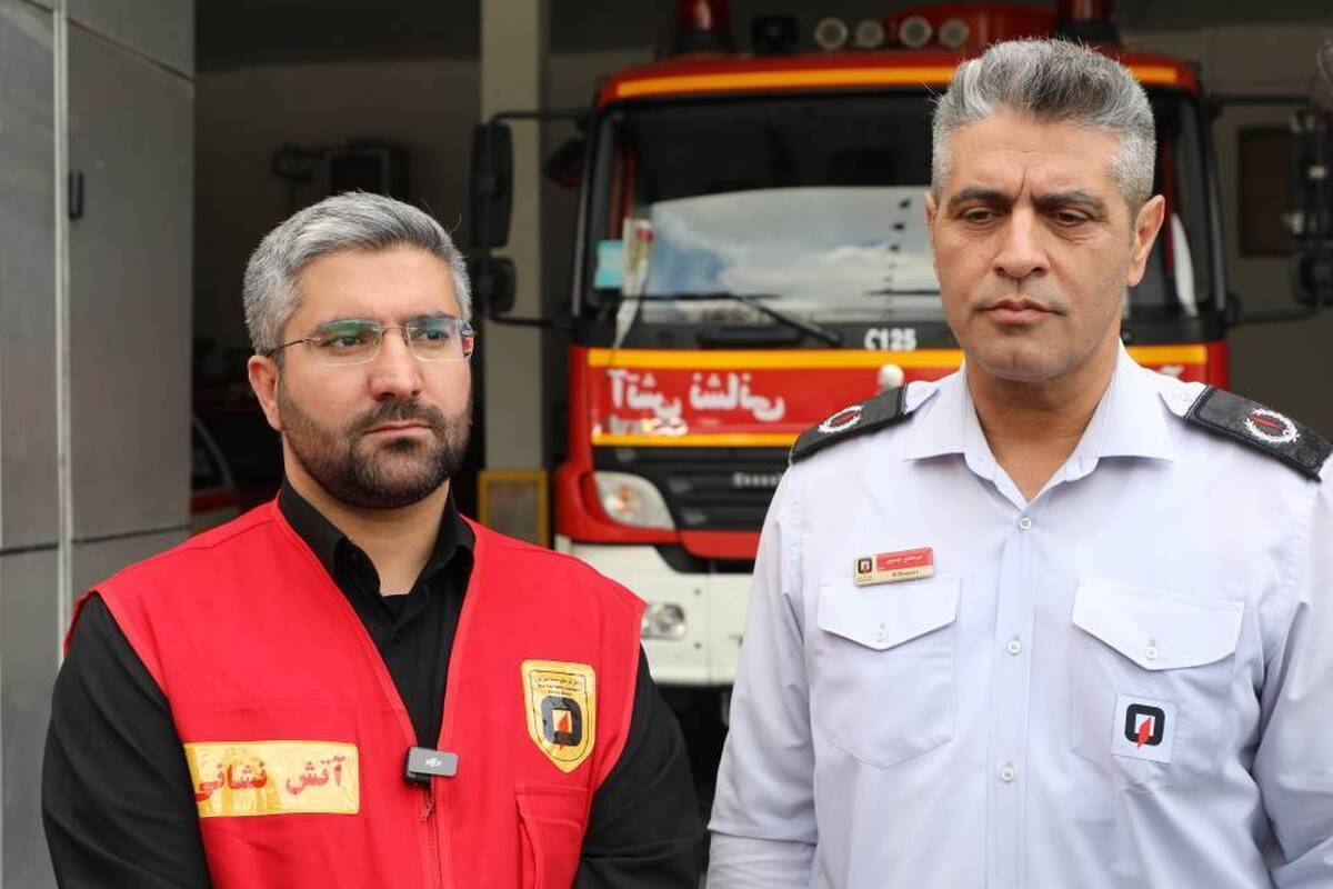آتش‌نشانان شهرداری تهران پیشگامان خط مقدم امدادرسانی پایتخت در جنگ تحمیلی سوم هستند