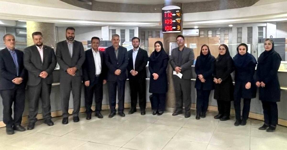 مدیرعامل بانک سرمایه به طور سرزده از شعبه میدان فاطمی و واحد مستقل ارزی غرب تهران بازدید کرد