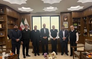 دیداررئیس پلیس راهور فراجا و مدیرعامل منطقه آزاد انزلی
