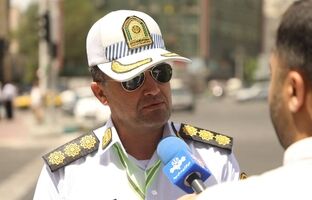 توقیف تویوتا لکسوس با پلاک و اسناد جعلی توسط پلیس راهور تهران
