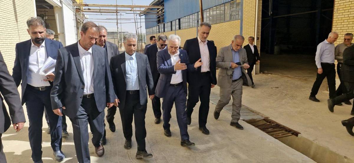 بازدید مدیرعامل بانک صنعت و معدن از 8 طرح تولیدی در استان فارس