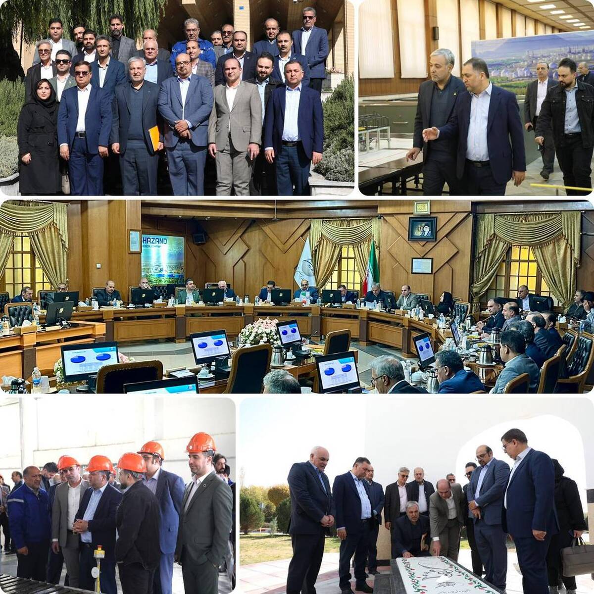 برجسته‌شدن نقش راهبری پالایشگاه نفت تهران در بازدید از مجتمع پتروشیمی شازند