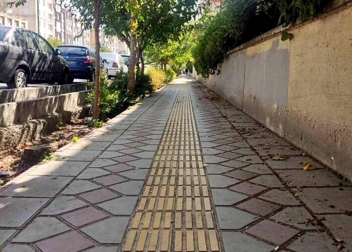 مناسب‌سازی بیش از ۲ هزار مترمربع از معابر خیابان بهبودی