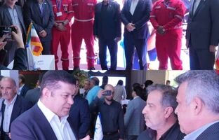 درخشش آتش نشانان پالایشگاه بندرعباس در واکنش سریع به حادثه اسکله شهید رجایی