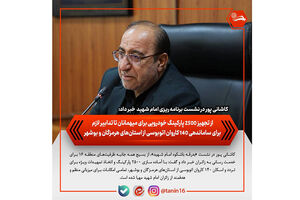 از تجهیز ۲۵۰۰ پارکینگ خودرویی برای میهمانان تا تدابیر لازم برای ساماندهی ۱۴۰ کاروان اتوبوسی از استان‌های هرمزگان و بوشهر
