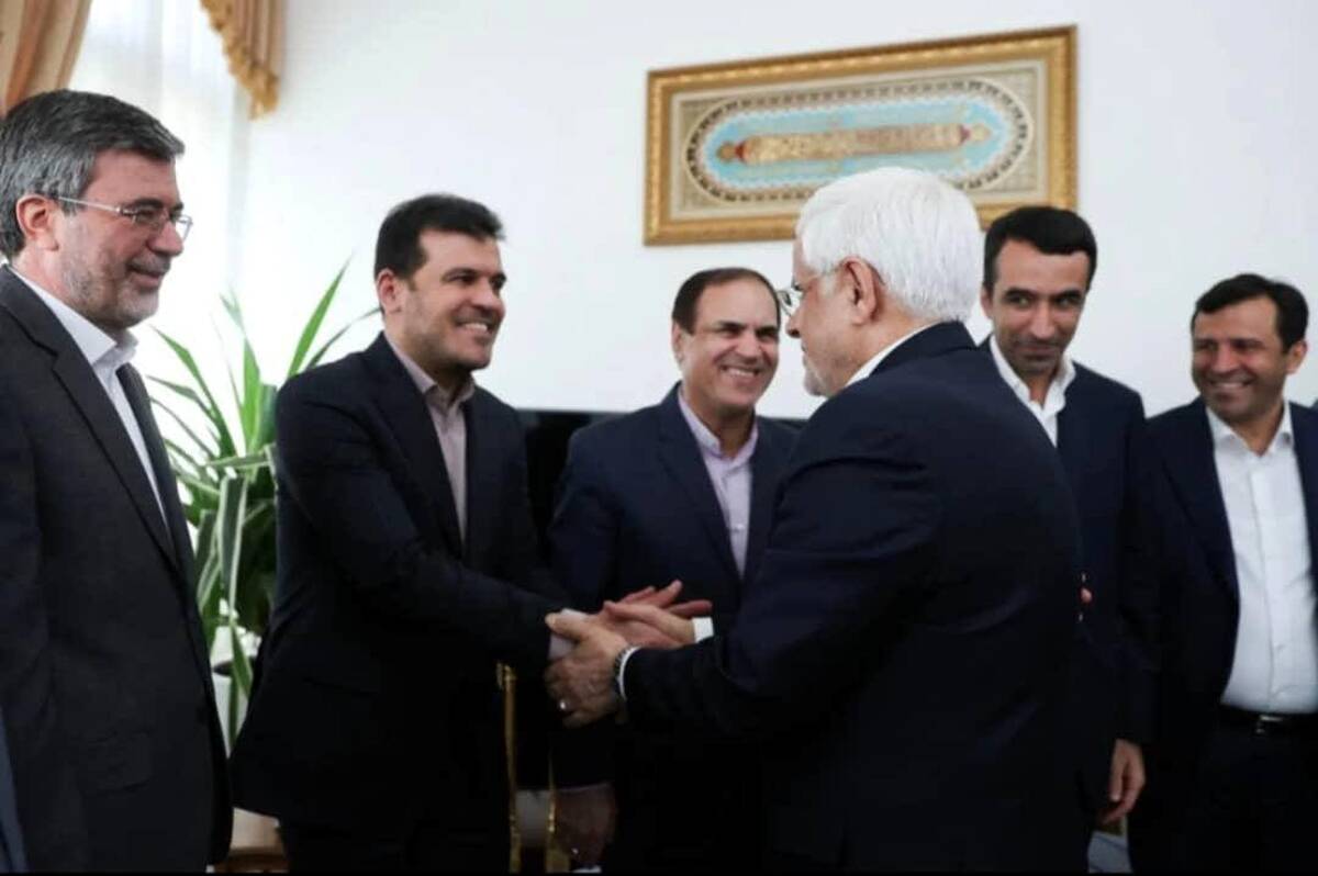 دیدار نوروزی مدیرعامل بیمه ایران با معاون اول رئیس جمهور