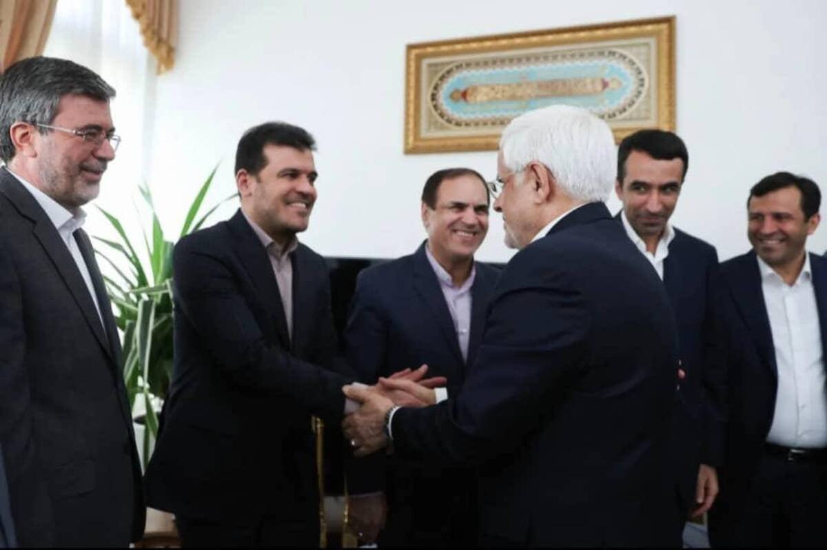 دیدار نوروزی مدیرعامل بیمه ایران با معاون اول رئیس جمهور