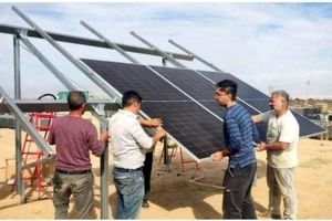 آغاز عملیات احداث نیروگاه خورشیدی ۱۴ مگاواتی در محدوده منطقه آزاد ماکو