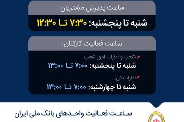 نرخ حق‌الوکاله بانک ملی ایران در سال ۱۴۰۵ ثابت ماند