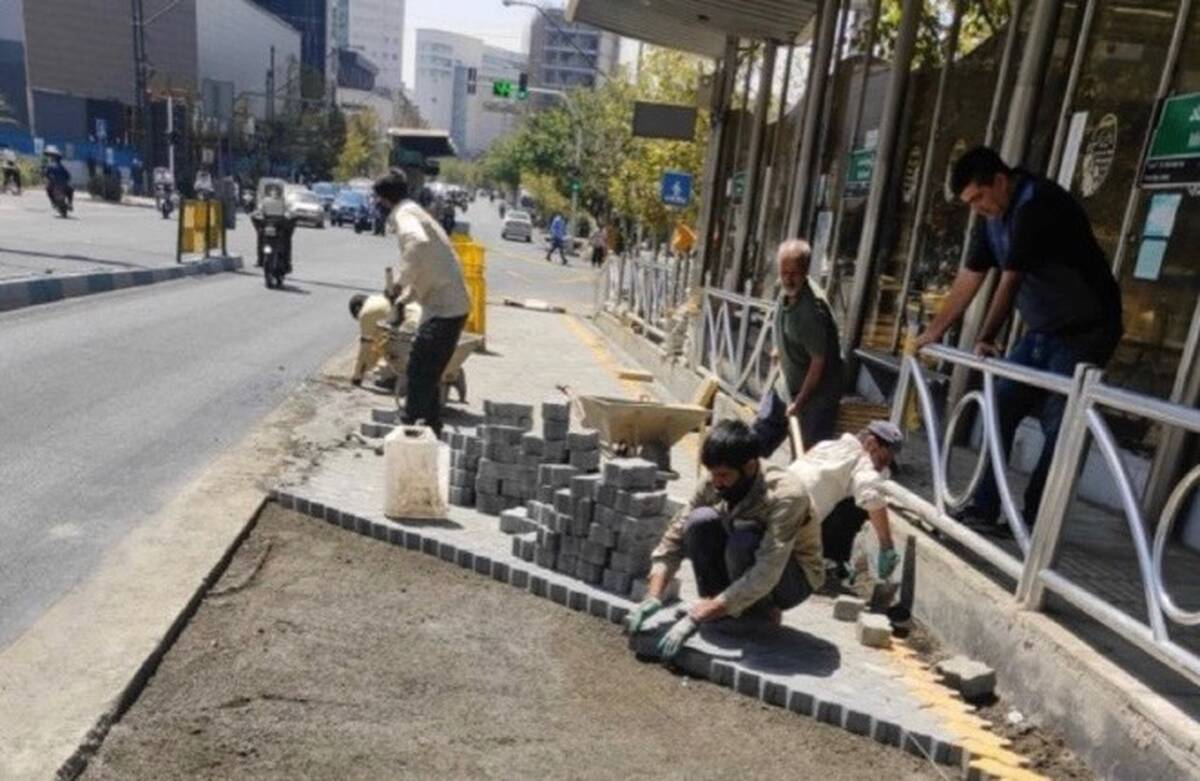 نوسازی و بهسازی ایستگاه‌های BRT خیابان ولیعصر (عج) در منطقه ۳