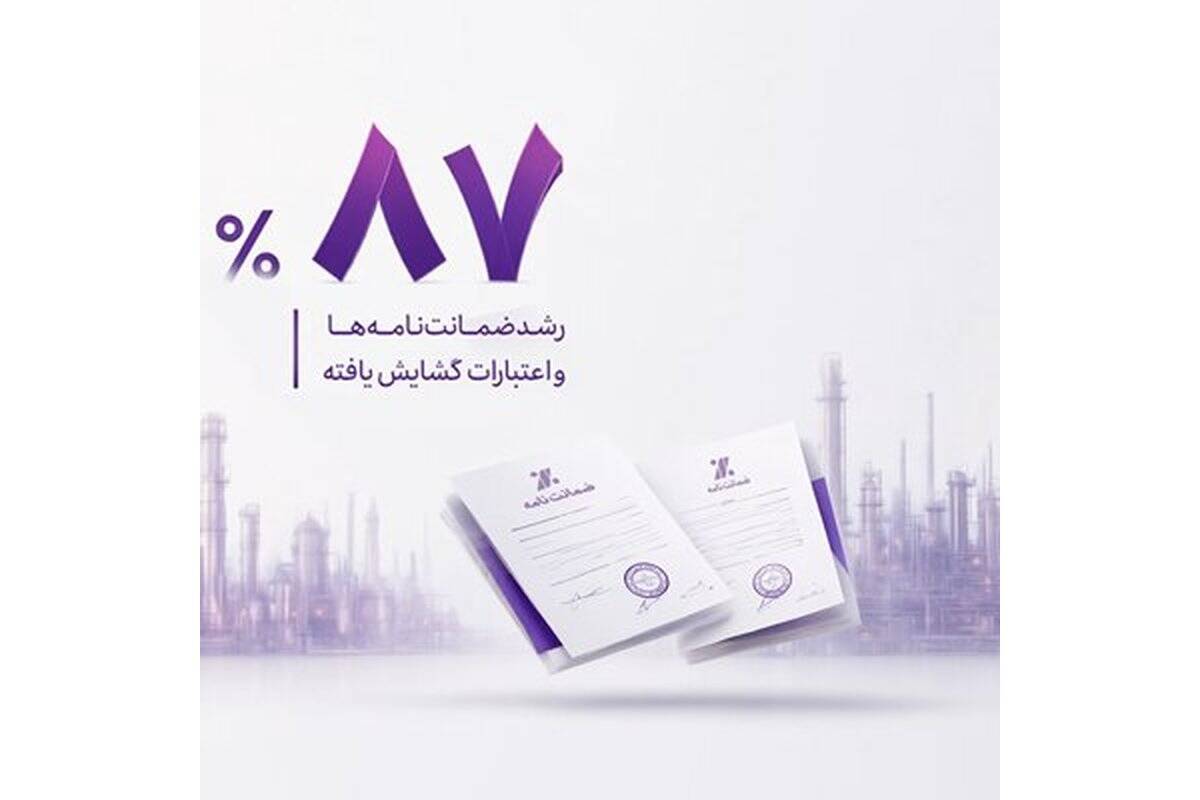 رشد ۸۷ درصدی ضمانت‌نامه صادره و اعتبارات گشایش‌یافته در بانک اقتصادنوین