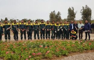  ۵۰۰ اصله نهال در فولاد خوزستان کاشته شد