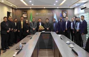 برگزاری مراسم تودیع مدیر بازرگانی مگفا
