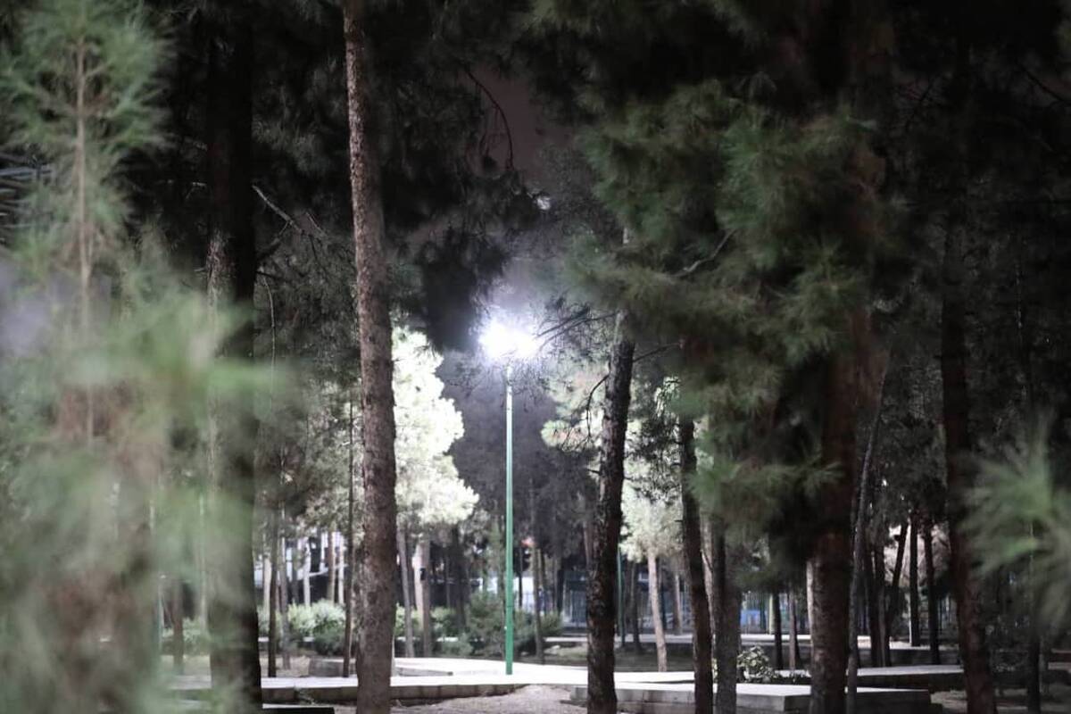 نصب پرژکتورهای روشنایی بوستان‌های منطقه ۱۹ به ۱۲۰۰ عدد رسید