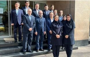 بازدید مدیران بانک از صنایع بزرگ استان اردبیل
