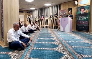 گرامیداشت سالگرد شهادت شهدای خدمت در پتروشیمی پردیس