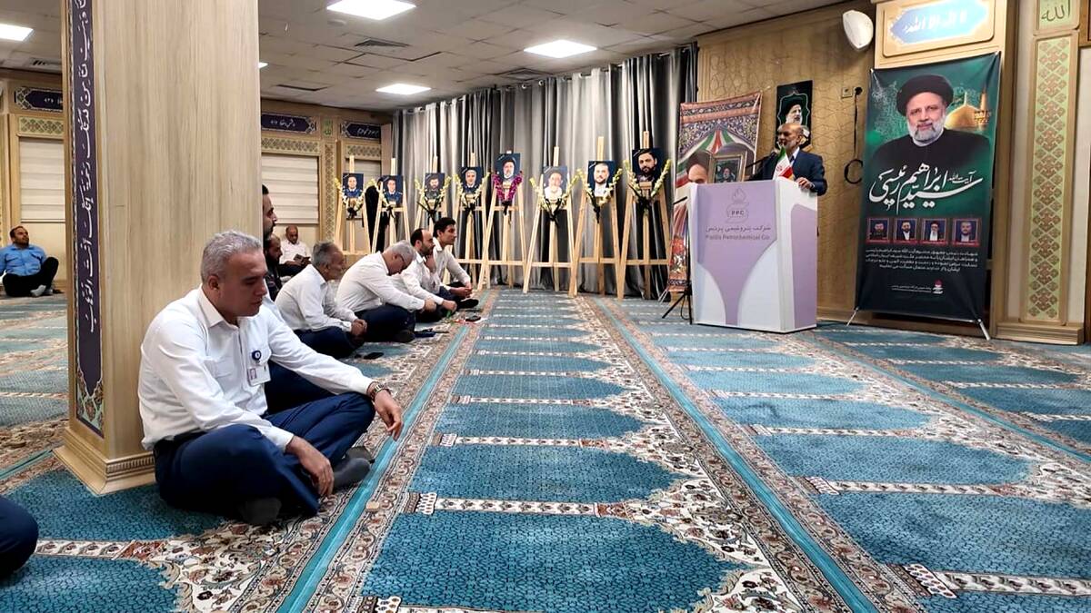 گرامیداشت سالگرد شهادت شهدای خدمت در پتروشیمی پردیس