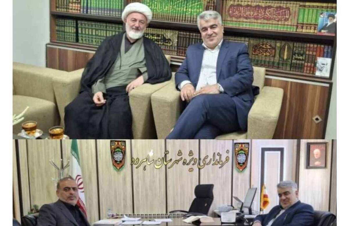 دیدار مدیرعامل فولاد شاهرود با امام جمعه و فرماندار این شهرستان/ تأکید مجید ضیایی بر لزوم هم‌افزایی برای توسعه اقتصادی و صیانت از اشتغال پایدار