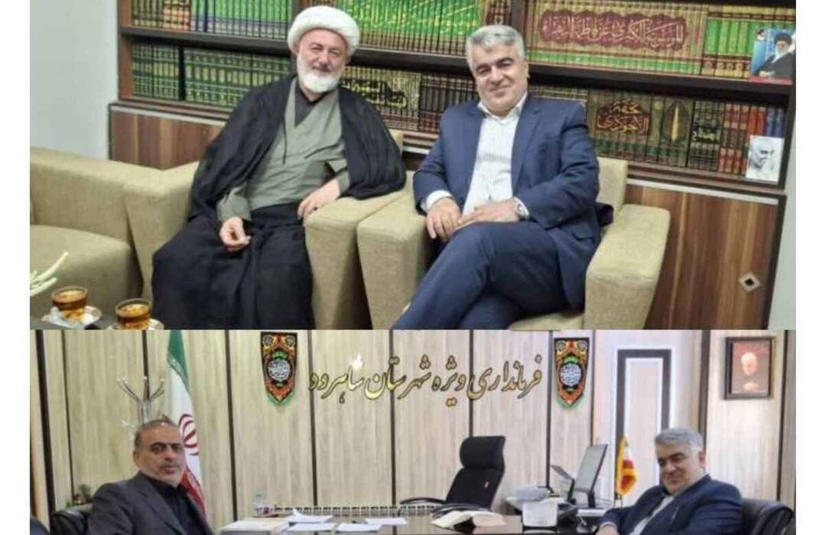 دیدار مدیرعامل فولاد شاهرود با امام جمعه و فرماندار این شهرستان/ تأکید مجید ضیایی بر لزوم هم‌افزایی برای توسعه اقتصادی و صیانت از اشتغال پایدار
