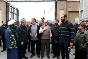بازدید گودرزی از نقاط آسیب‌دیده و روند رسیدگی به آسیب دیدگان جنگ