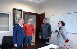 صبانور به روایت همدلی؛ داریوش اسماعیلی از واحدهای مختلف شرکت بازدید کرد
