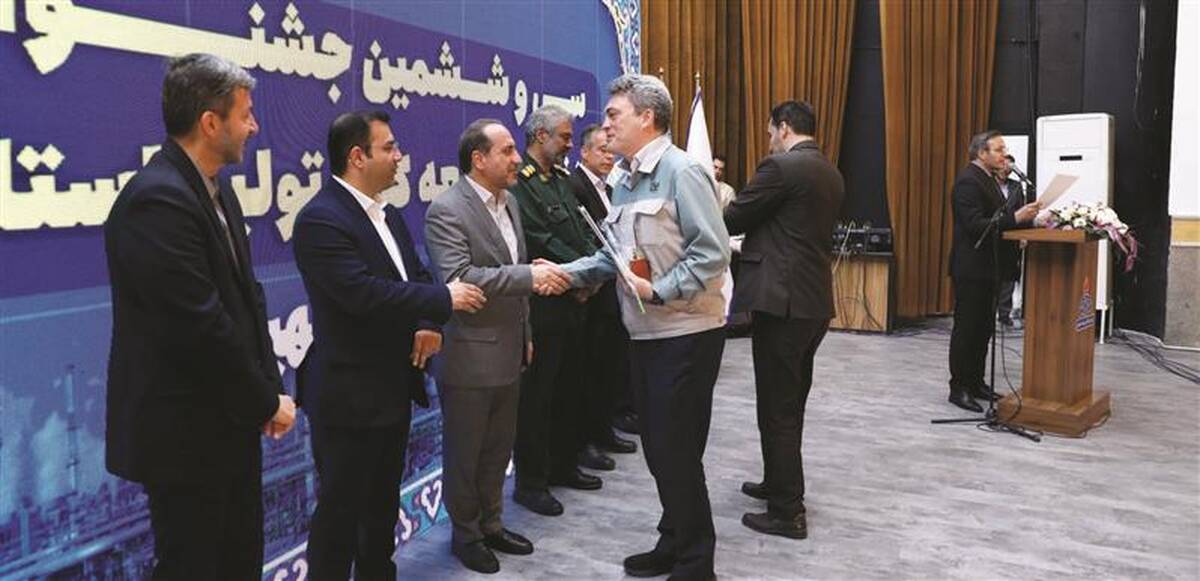 افتخارآفرینی فولاد مبارکه در سی‌وششمین جشنواره امتنان