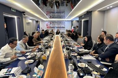 برگزاری نشست مشترک گروه توسعه پترو ایران با شرکت مهندسی و ساخت تأسیسات دریایی ایران