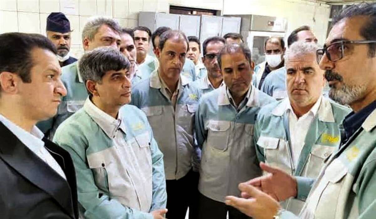بازدید مدیرعامل گروه فولاد مبارکه از مراکز طبخ شرکت