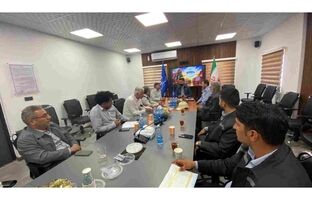 بازدید مولوی از معدن مس جانجا به مناسبت روز ایمنی و آتش‌نشانی