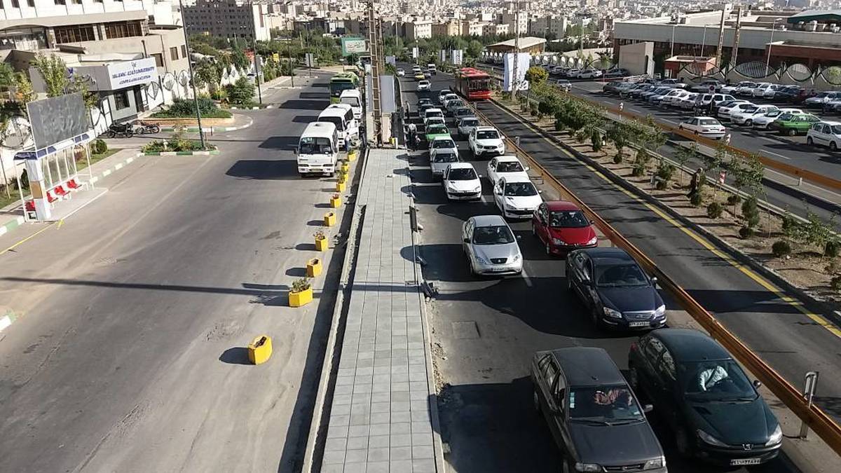کاهش ترافیک و تسهیل تردد به دانشگاه علوم و تحقیقات