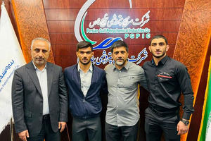 قهرمانان خوزستانی کشتی فرنگی جهان، در پتروشیمی بندرامام استخدام شدند