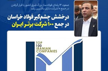 کامیابی فولاد خراسان در فروش، نتیجه‌ی کارآمدی استراتژی‌های جدید شرکت