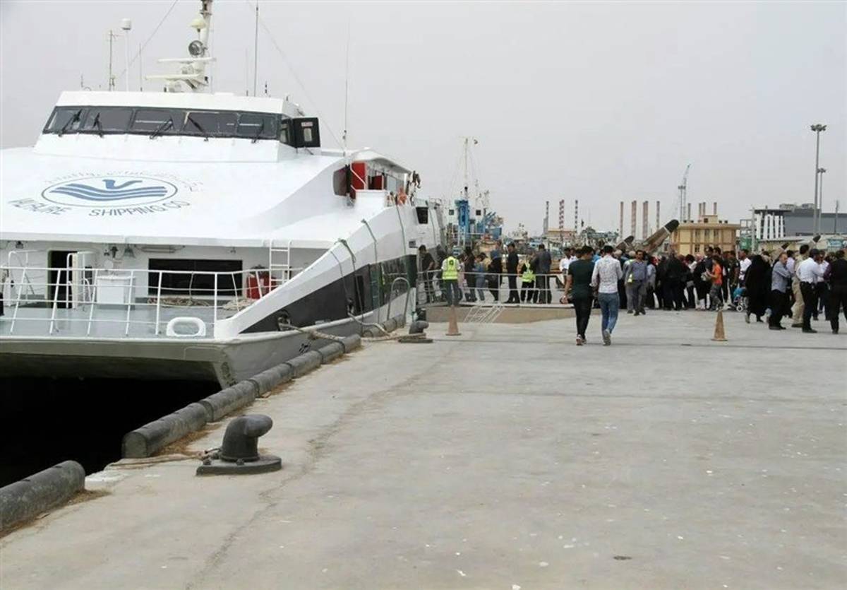 کشتیرانی والفجر میزبان زائران اربعین شد: تردد ۱۶۰۰ زائر اربعین با کشتی مسافری