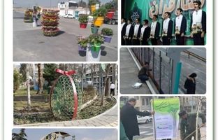 عطر و بوی بهاری در کوچه پس کوچه های منطقه ۴ به مشام می رسد