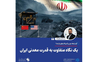 یک نگاه متفاوت به قدرت معدنی ایران