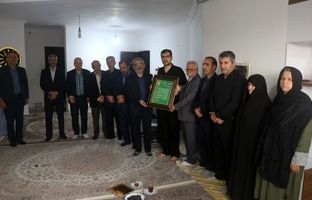  ادای احترام معاون مدیرعامل بانک مسکن به مقام شامخ شهید جودت / گرامیداشت یاد مظلومیتی که در حمله رژیم صهیونیستی رقم خورد