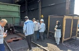 بازدید مدیرعامل ایریتک از پروژهای واگن برگردان ۳ و اکسیژن پلنت ۴ فولاد خوزستان