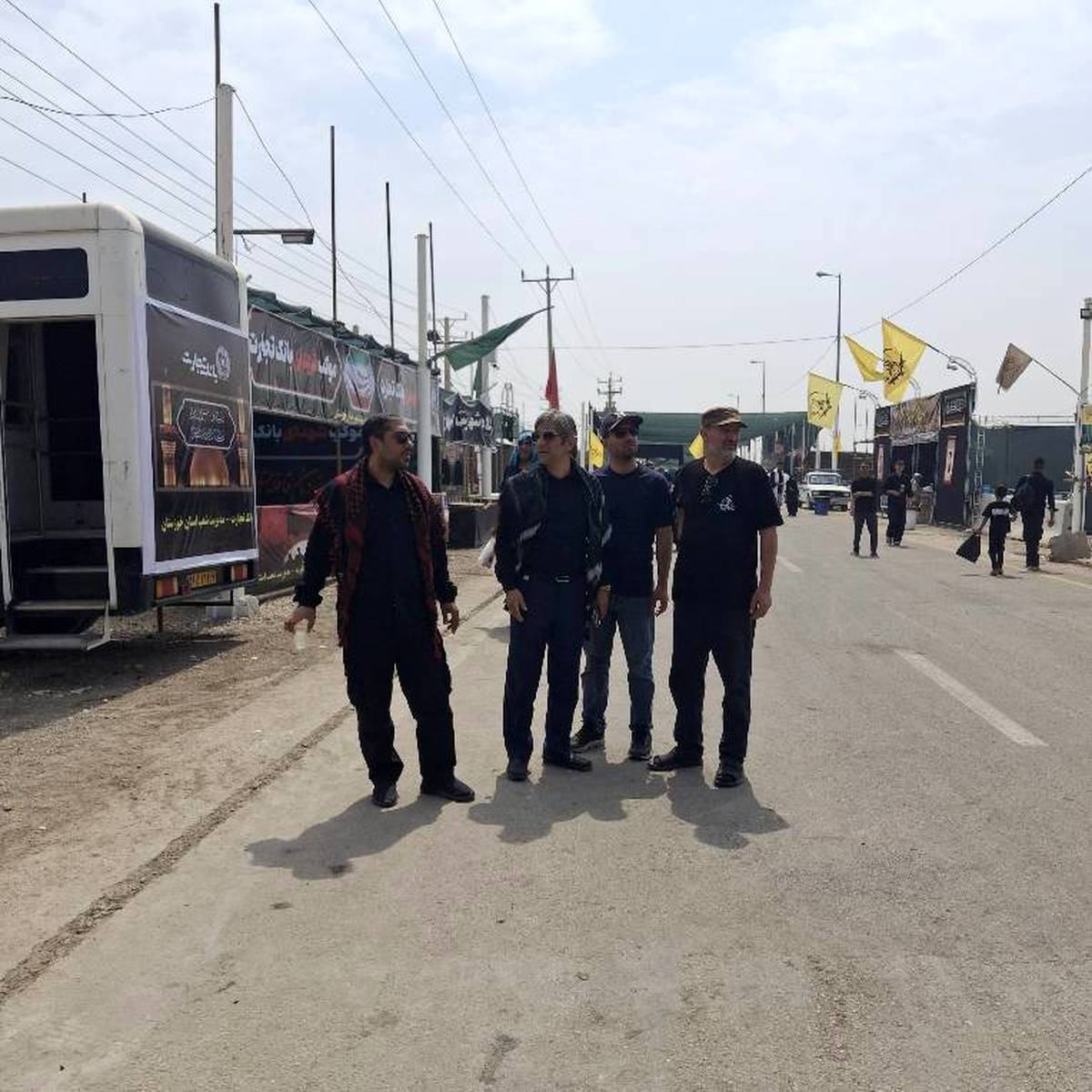 استقرار ۱۵۰ نیروی خدمات شهری برای پاکسازی و خدمات اربعین در شلمچه 