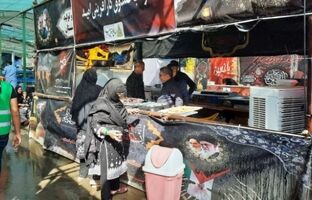 خدمت رسانی موکب های صندوق کارآفرینی امید در پایانه های مرزی