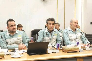 تراشکاری موفقیت‌آمیز کلکتور آرمیچر ۶۰ تنی در کارگاه برق تعمیرگاه مرکزی