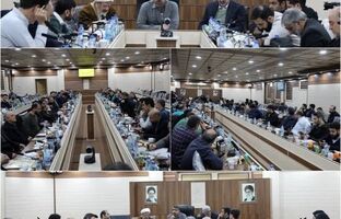 نشست شورای معاونین سازمان بسیج شهرداری تهران در منطقه ۱۹