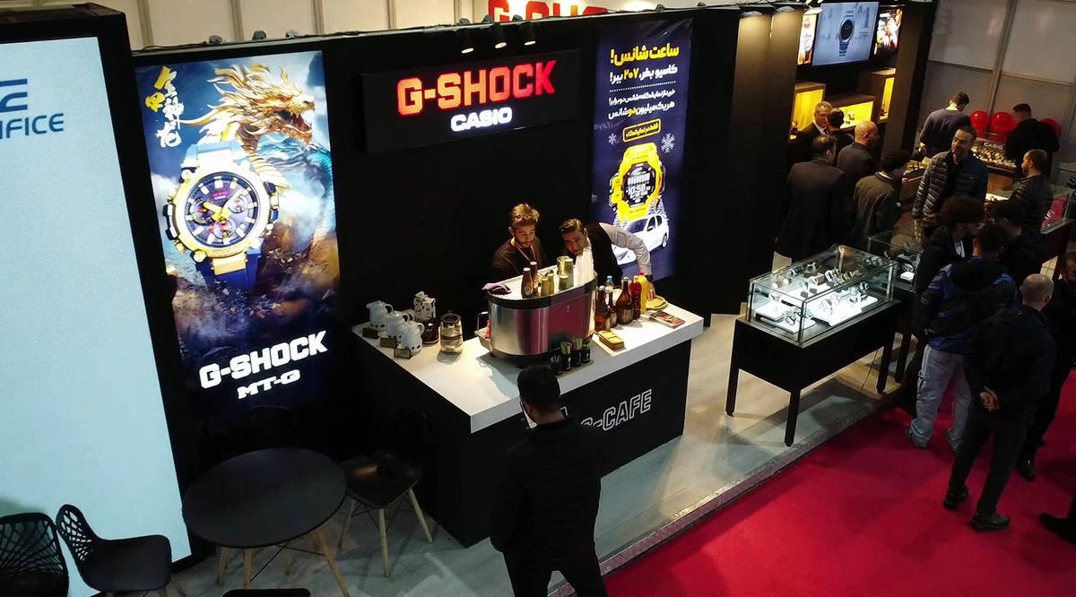 حضور پوزیترون در دومین نمایشگاه تخصصی ساعت برج میلاد