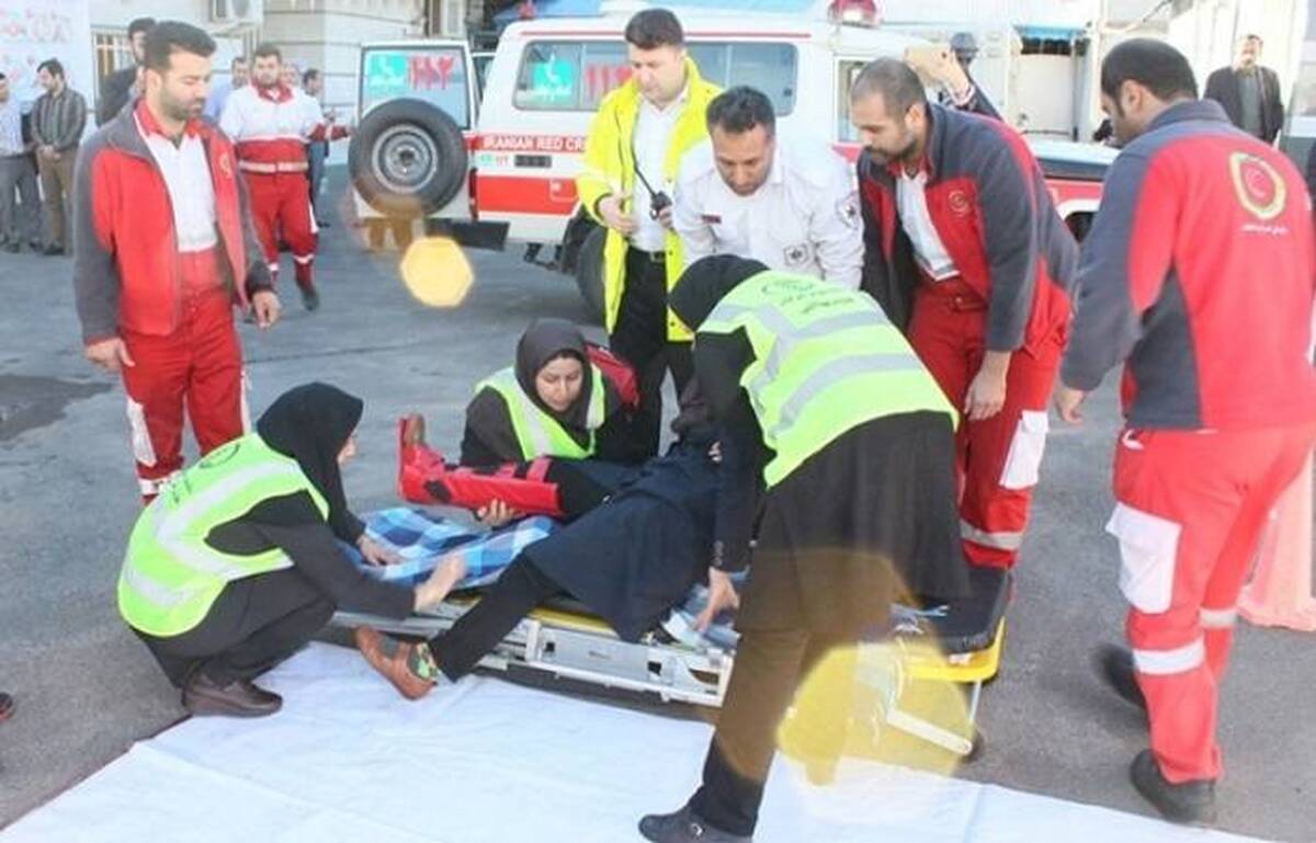 افزایش آمادگی شهروندان منطقه ۲ با برگزاری مانور زلزله و اطفای حریق