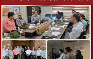 بازدیدکارکنان شرکت های فولاد خوزستان، فولاد مبارکه اصفهان، فولاد آلیاژی ایران، از آزمایشگاه های شرکت توسعه معدنی و صنعتی صبانور