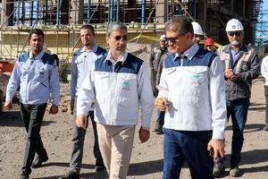 بازدید مدیرعامل فولاد سنگان از پروژه‌های توسعه‌ای این شرکت