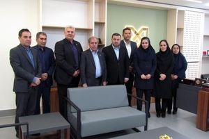 بازدید مدیران ارشد بانک صنعت و معدن از مدیریت استانی کرمانشاه این بانک