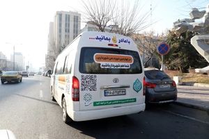 گشت سیار اطلاع‌رسانی «من شهردارم ۴» در معابر منطقه ۲ تهران